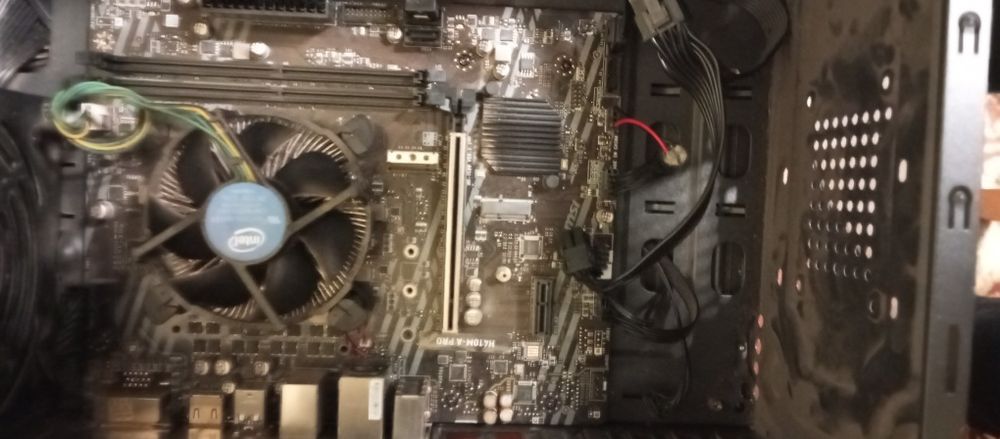 H410m-a pro +i5-10400f