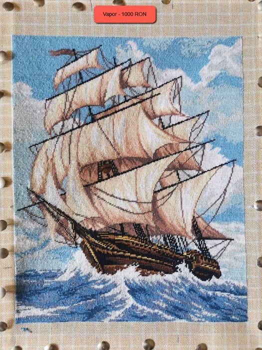 Goblenuri lucrate manual, dupa diagrama, fara rame