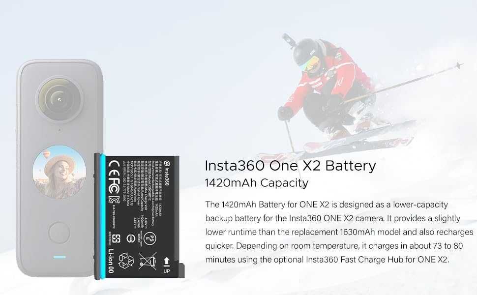 Baterie Insta360 ONE X2 Originala 1420mAh Sigilat !