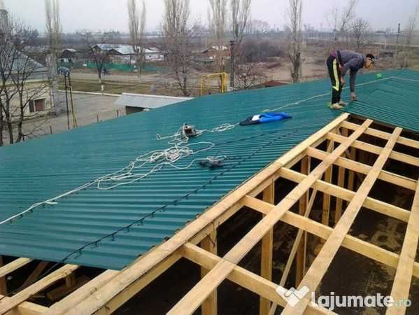 Montaj tigla metalica, tigla ceramica, sisteme pluviale