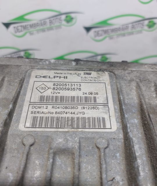 Calculator Motor ECU 8200513113 Dacia Logan prima generatie