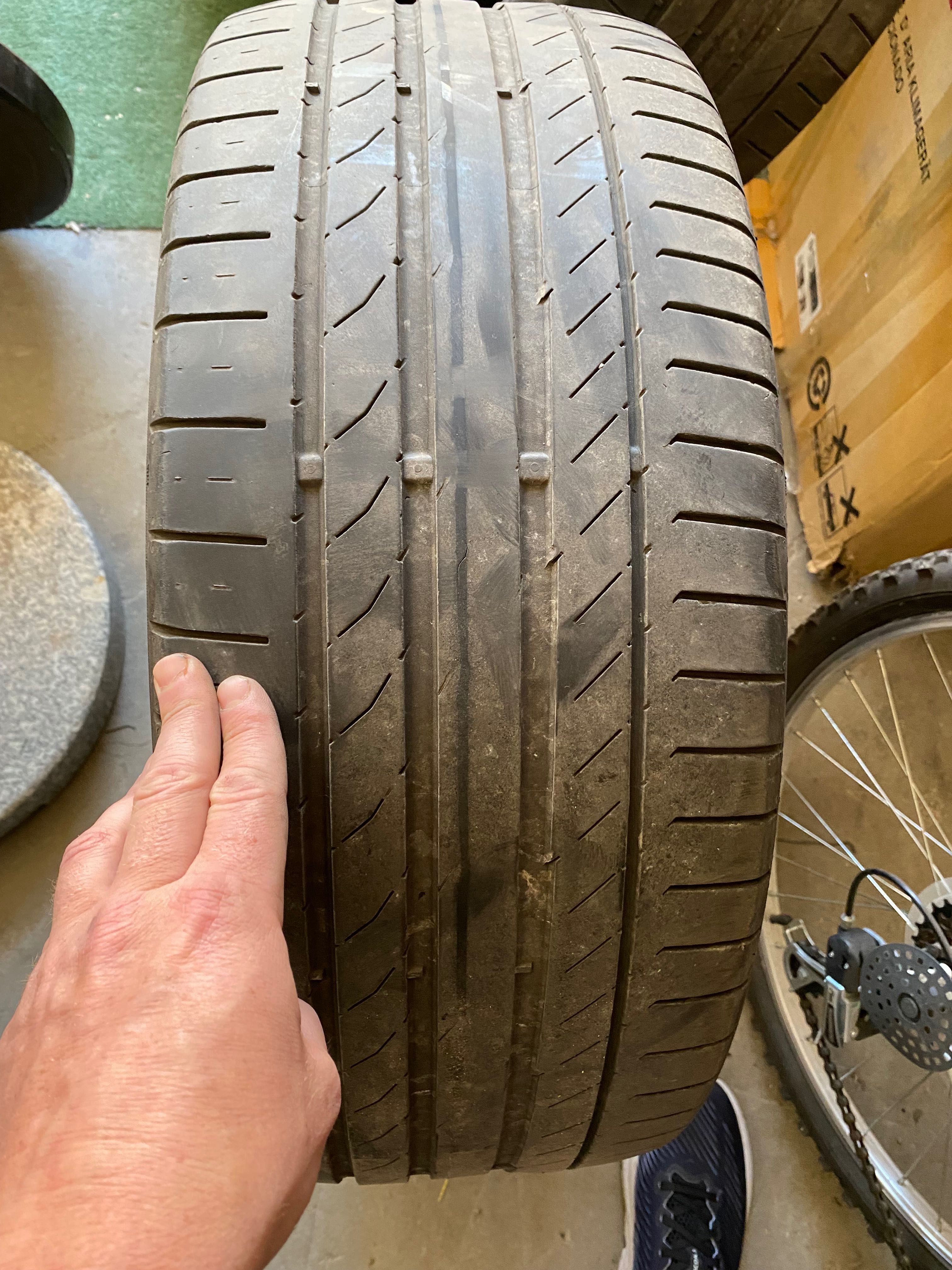 Продавам 2 летни гуми continental dot 2020г. 245/45 R19W