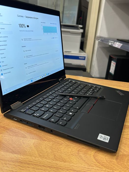 Kато нов! Лаптоп Lenovo X13 Yoga i7/16GB RAM/512GB с 3 м. гар.! ТЪЧ