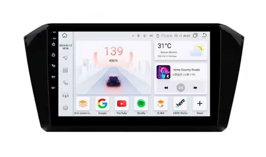 Мултимедия 10" за VW PASSAT B8 Android 14 CARPLAY навигация