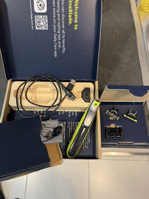 Philips oneblade aparat de ras hibrid tuns barba