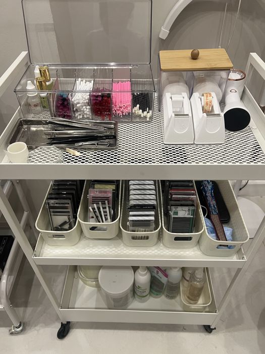 Ресницы для наращивания ресниц, лампа, сахар для депиляции