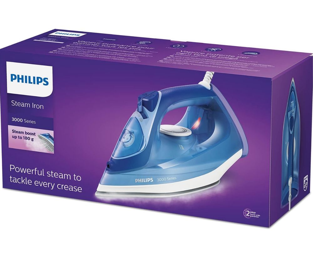 Fier de călcat cu abur Philips Seria 3000 DST3031/20-2.400W