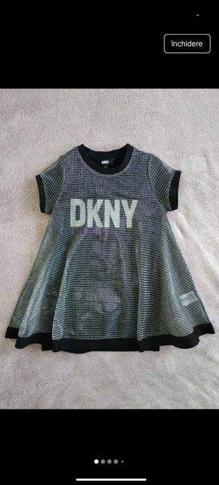 Rochie din 2 piese DKNY fetițe. 6 ani