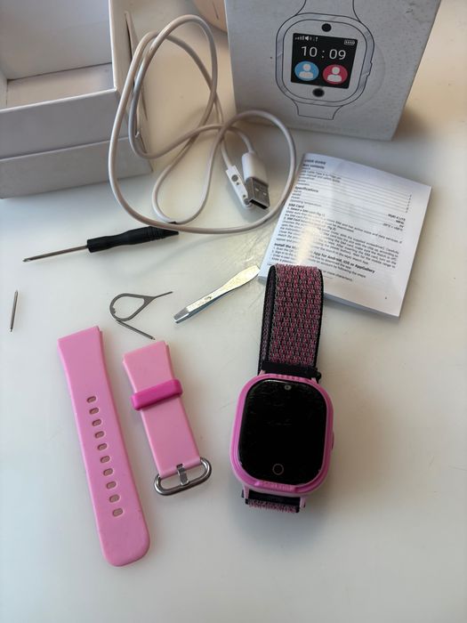 Майки часовник- розов