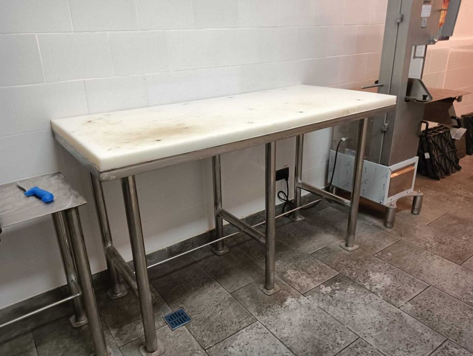 Bustean transare inox,macelarie/carmangerie