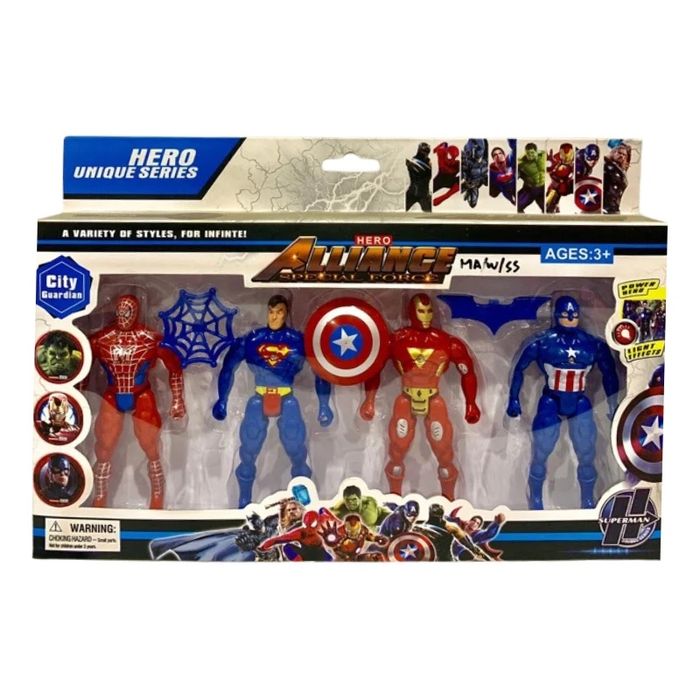 Комплект фигурки Avengers, Непобедимите