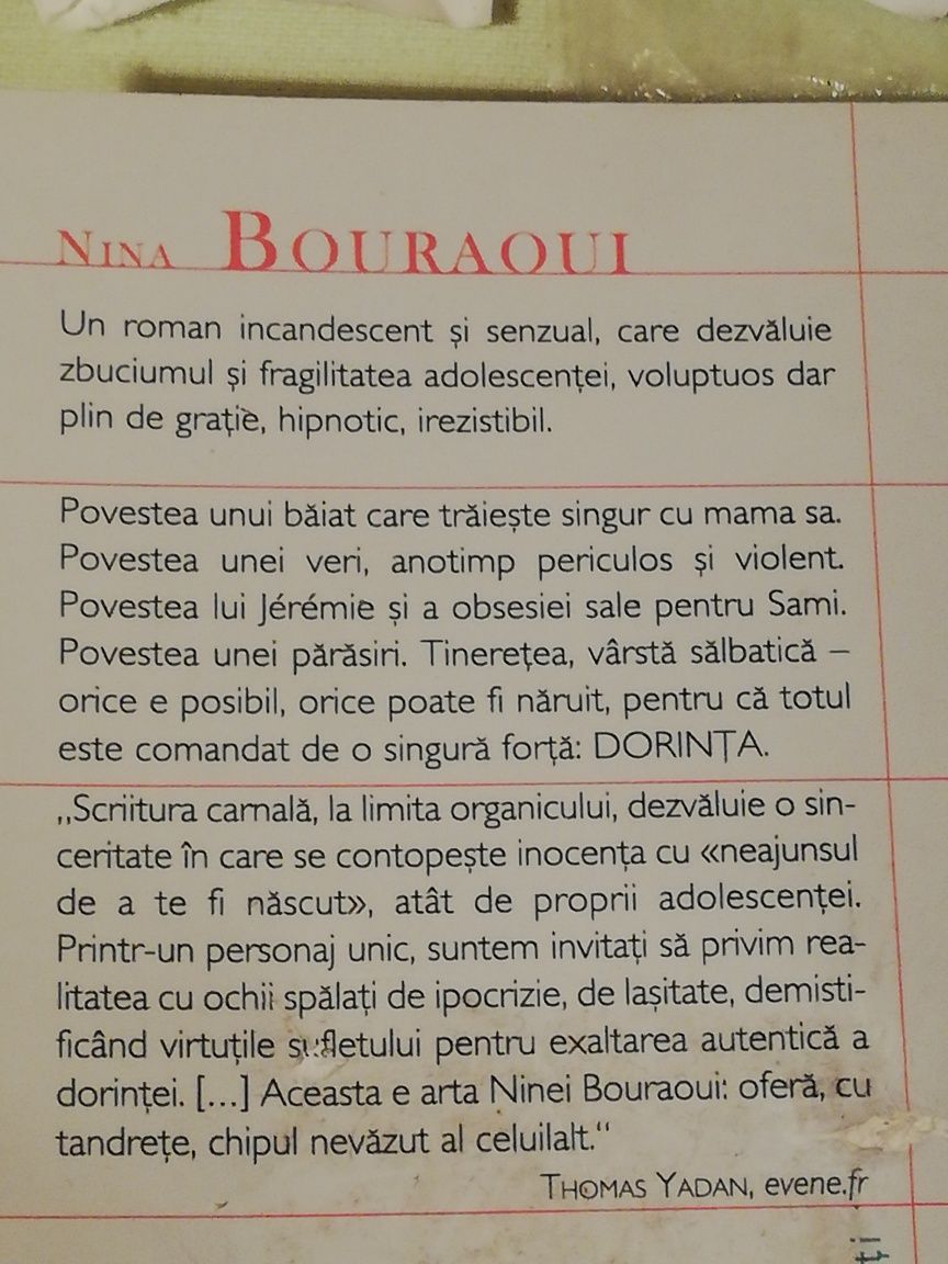Înainte de bărbați - Nina Bouraoui