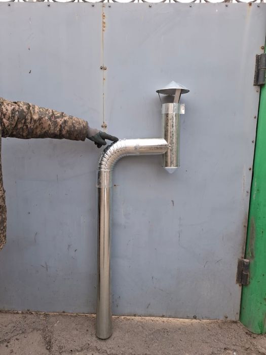 Темірден жасалған мұржа құбырлары және басқалары