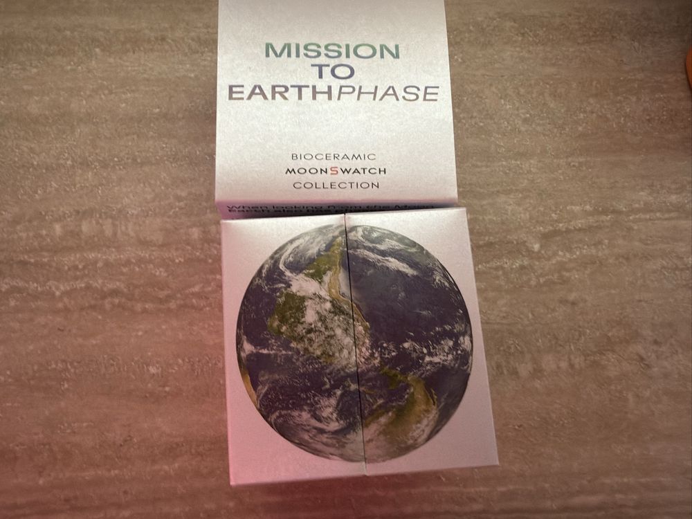 Swatch Omega Mission to EarthPhase