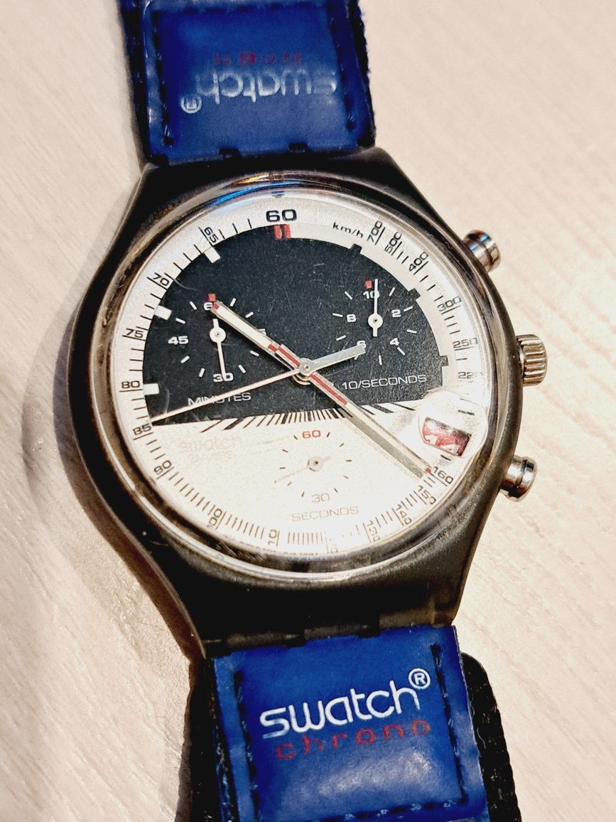 Ceas cronograf Swatch Velocita '98