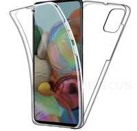 Samsung A71/A72/A73 Husa 360 Crystal Type Fata Spate Clara Hard Case