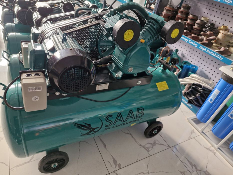 150 литр 10 бар воздушный поршневой компрессор SAAB air kompressor