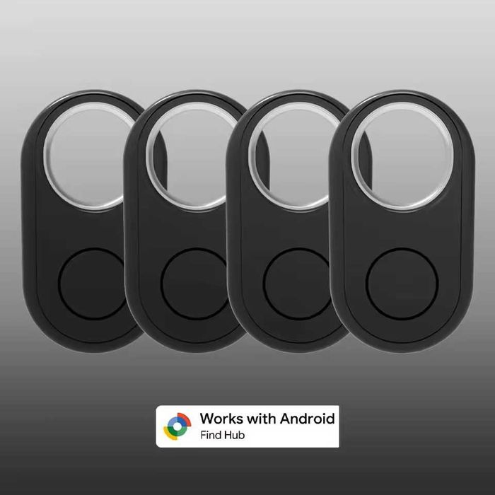 Set 4 taguri GPS tracker Android Find Hub, dispozitiv antipierdere