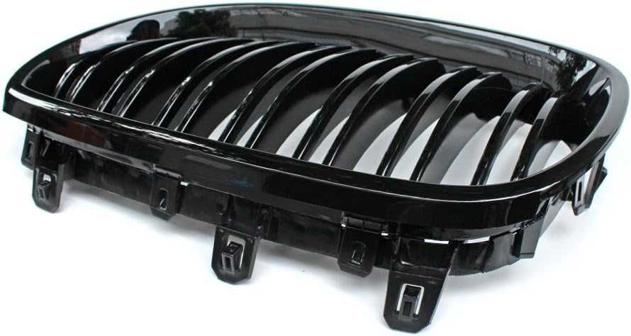 Решетки Бъбреци за BMW 5 серия E60 E61 2003>2010г. Черен Гланц Двойни