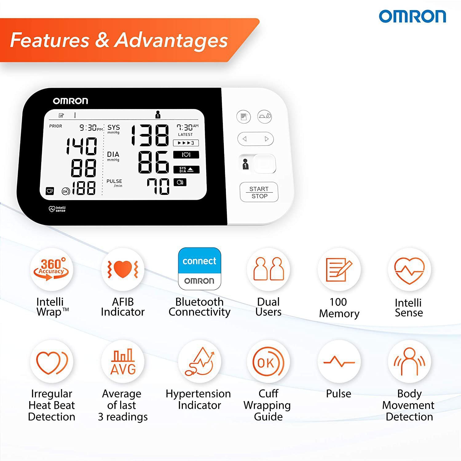 Тонометр OMRON  M7   made in Vetnam