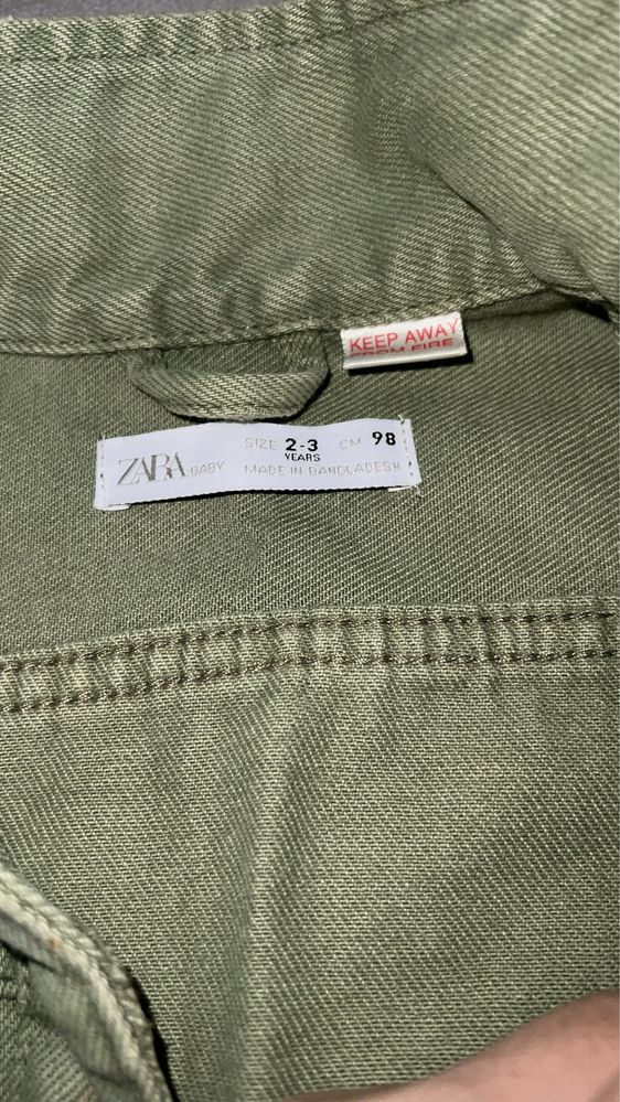 Джинсовая курточка 2-3 года Zara