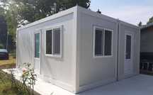 Container modular tip birou, vestiar, spatiu comercial  6 x 2.40m