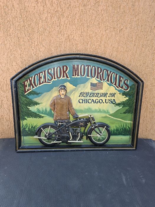 Reclama, reclame vechi  lemn