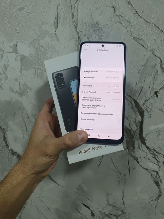 Redmi note 11 память 128gb родной коробка документ