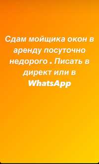 Сдам в аренду робота мойщика окон