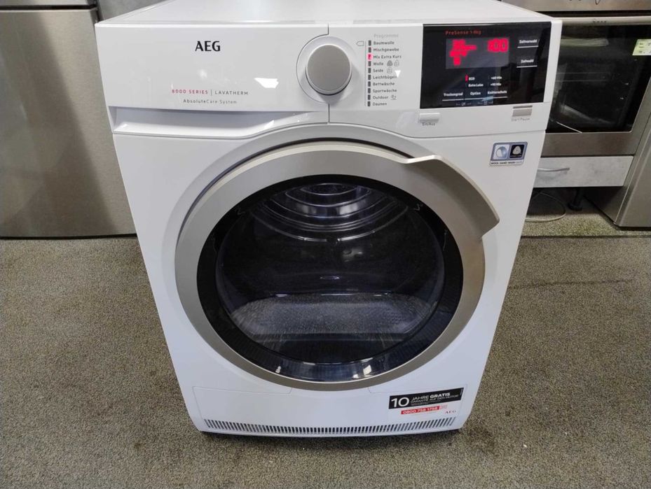 A+++ Сушилня с термопомпа AEG-АЕГ 8 кг AbsoluteCare System SensiDry