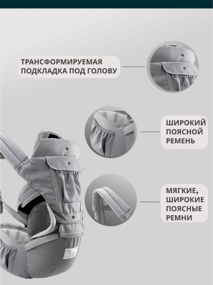 Эргорюкзак Кенгуру Аebao 3 в 1