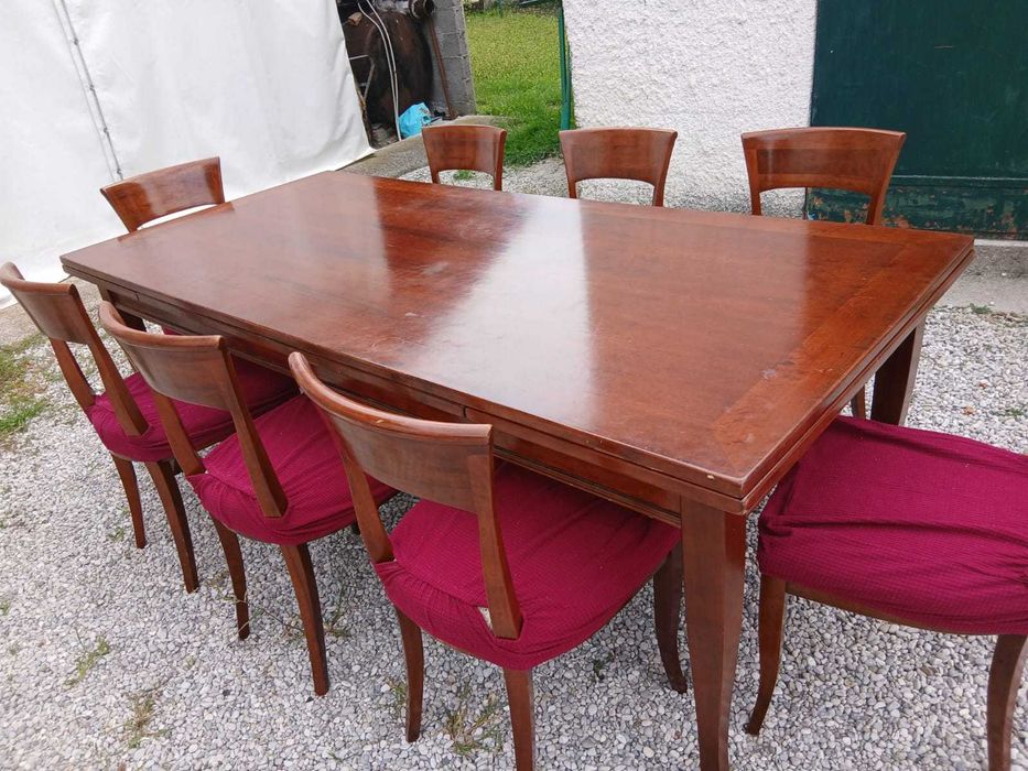 Masa Sufragerie cu 8 Scaune