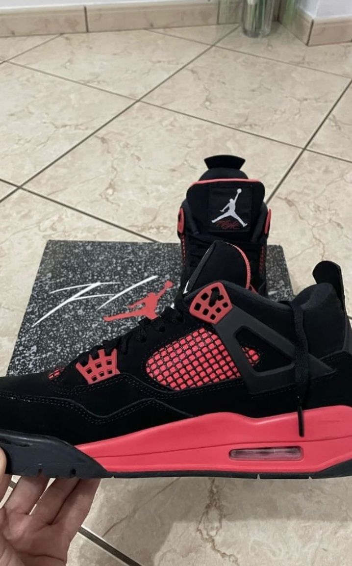 Jordan 4 Red And Black