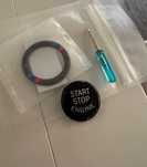 Buton start-stop engine + ornament BMW generatia E seria 3