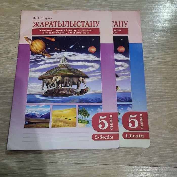 Бесінші сынып кітаптары