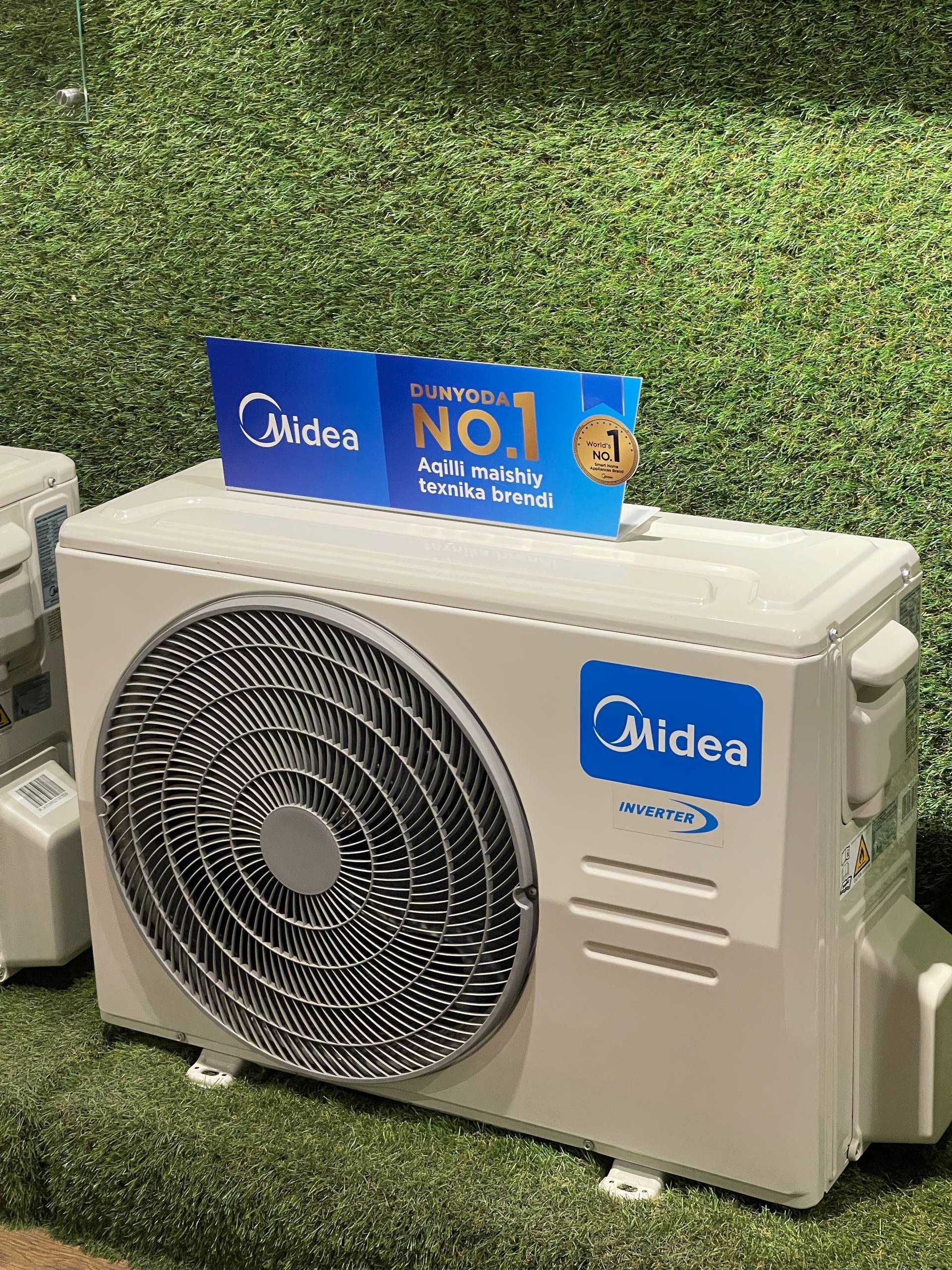 Кондиционер Midea Naomi — 7, 9, 12, 18, 24. Инвертор. Гарантия 3 года