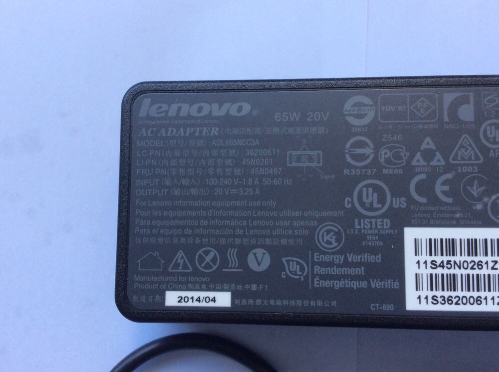 Incarcator laptop Lenovo ADLX45NCC3A 20V:2,25A 3,25 4,5A 90W mufa usb