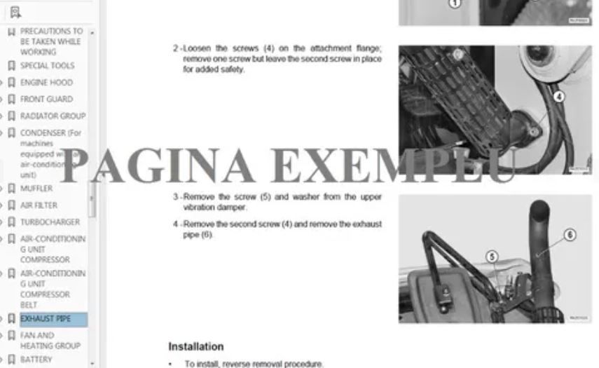 Manual Service CASE CX80 CX800 CX800B CX80C SM CX210D Excavator