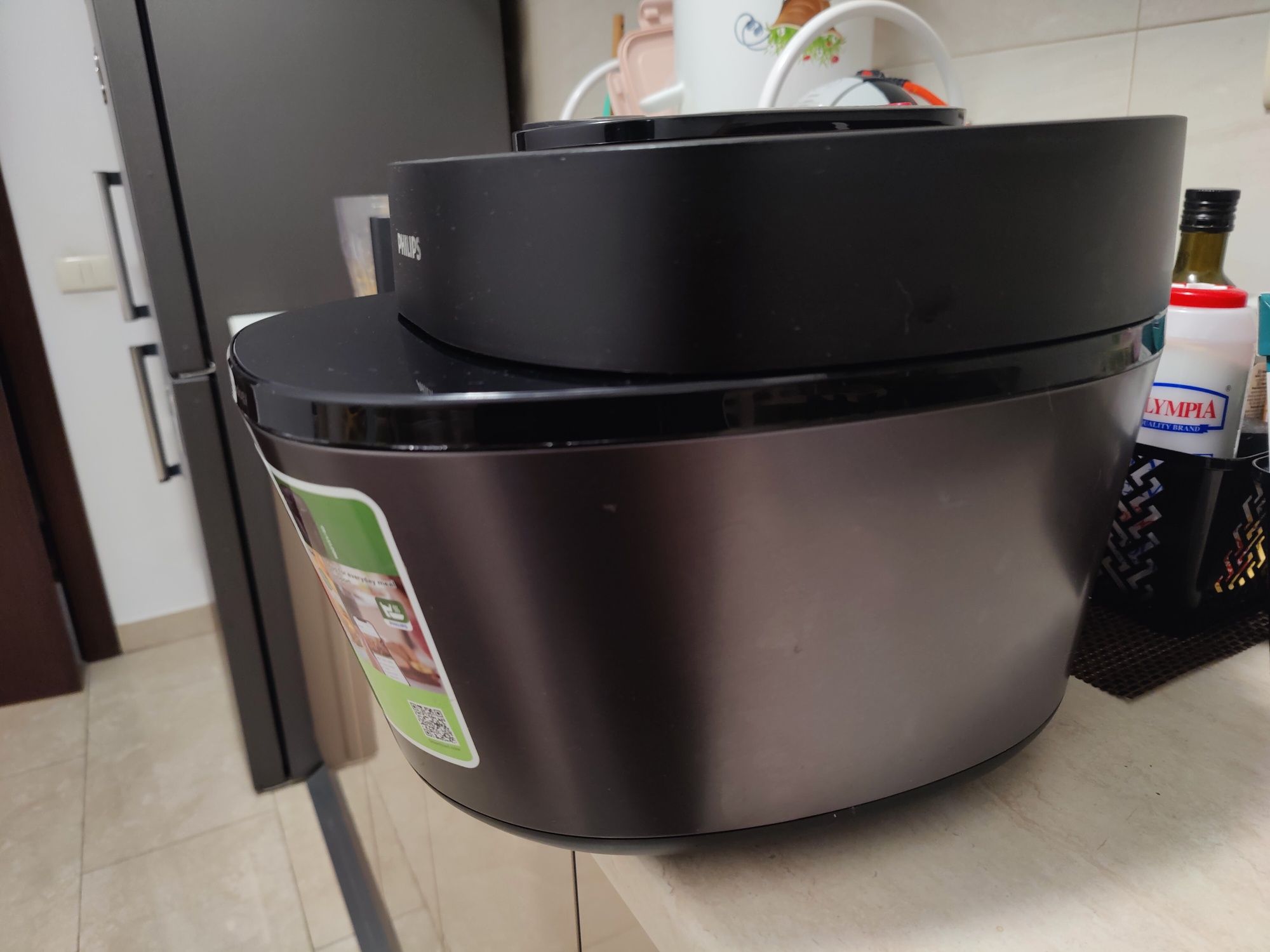 Multicooker PHILIPS All-in-One HD215140, 5l, 1000W, negru