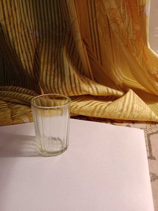 Стопка граненая винтажная, стекло, СССР.