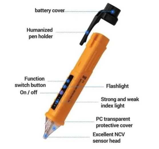 Тестер на напрежение - тип писалка, безконтактен