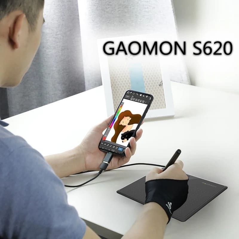 Графический планшет GAOMON S620 Osu (Аналог Xp-pen g640s huion H640P