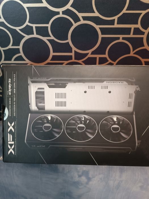 Placa video XFX Radeon RX 7900 XT SPEEDSTER MERC 310 BLACK EDITION 20G