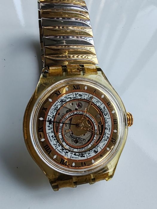 Ceas Swatch Zodiac Automatic 36,5 mm Funcționează excelent!