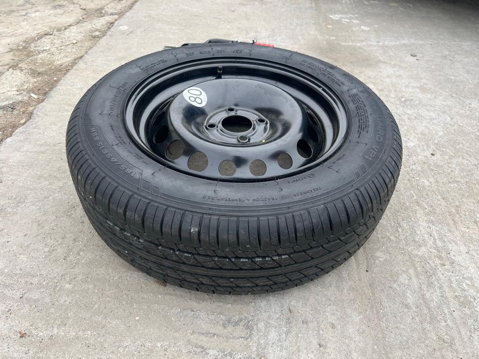 Kit roata rezerva Dacia Logan*Sandero*Clio*R15*4x100*OEM