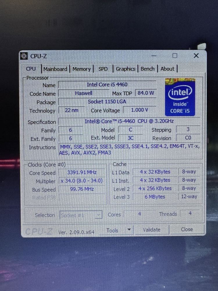 PC i5 GTX1060 6GB+Monitor AOC