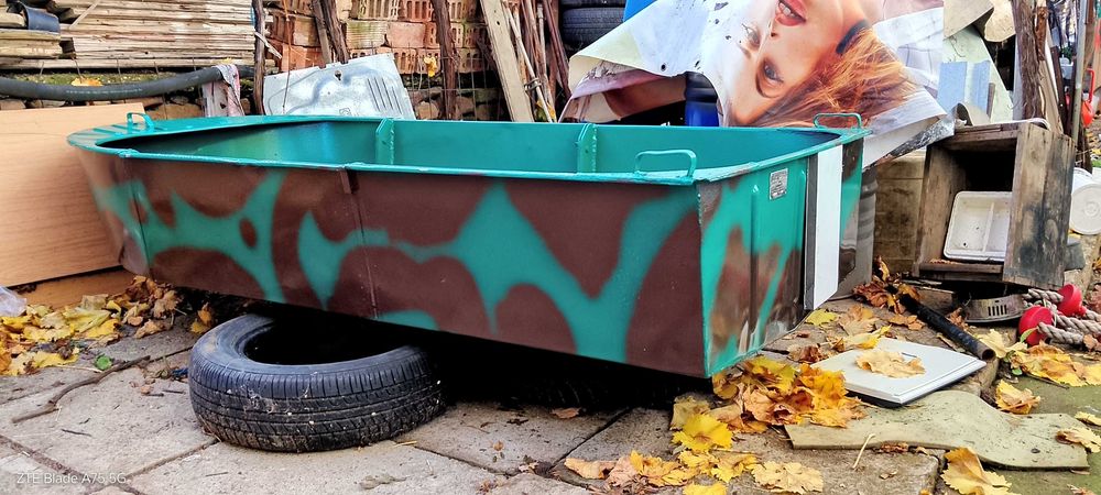 Алуминиева лодка с мотор 12 волта