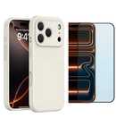 iPHONE 17/PRO/MAX/AIR Husa Softin Catifea + Folie Sticla HD