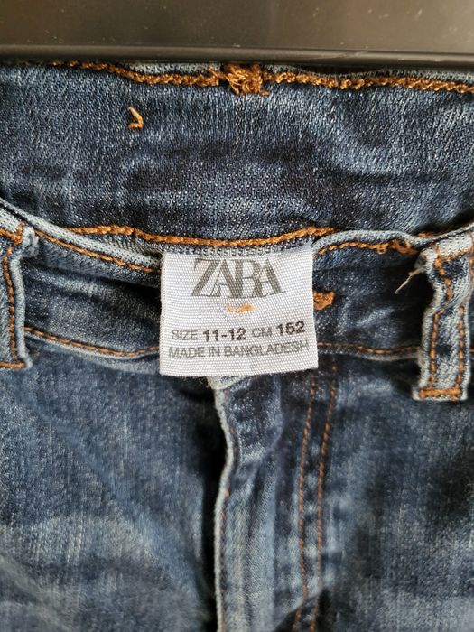 Детски дънки Zara за момче, размер 11-12, 152 см