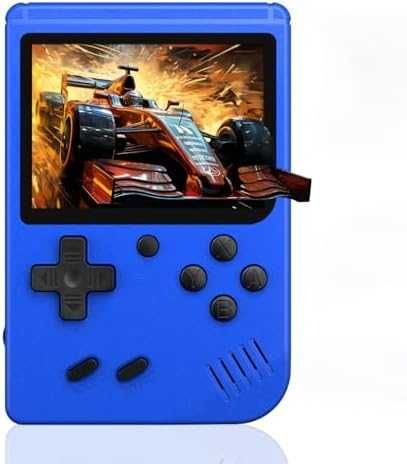 Нова Ретро портативна игрова конзола 520 игри LCD екран синя за деца